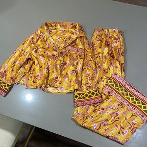 Free People Silk Pajamas